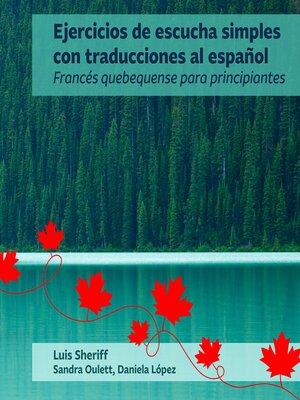 cover image of Ejercicios de escucha simples con traducciones al español